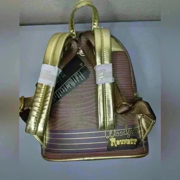 NWT Loungefly Exclusive Woody's Roundup mini Backpack {Exclusive Drop 5/5/23} - Picture 3 of 9